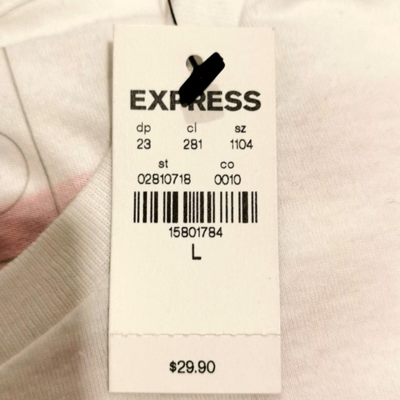 BRAND NEW! Men's Large Express Graphic Tee - Picture 8 of 8